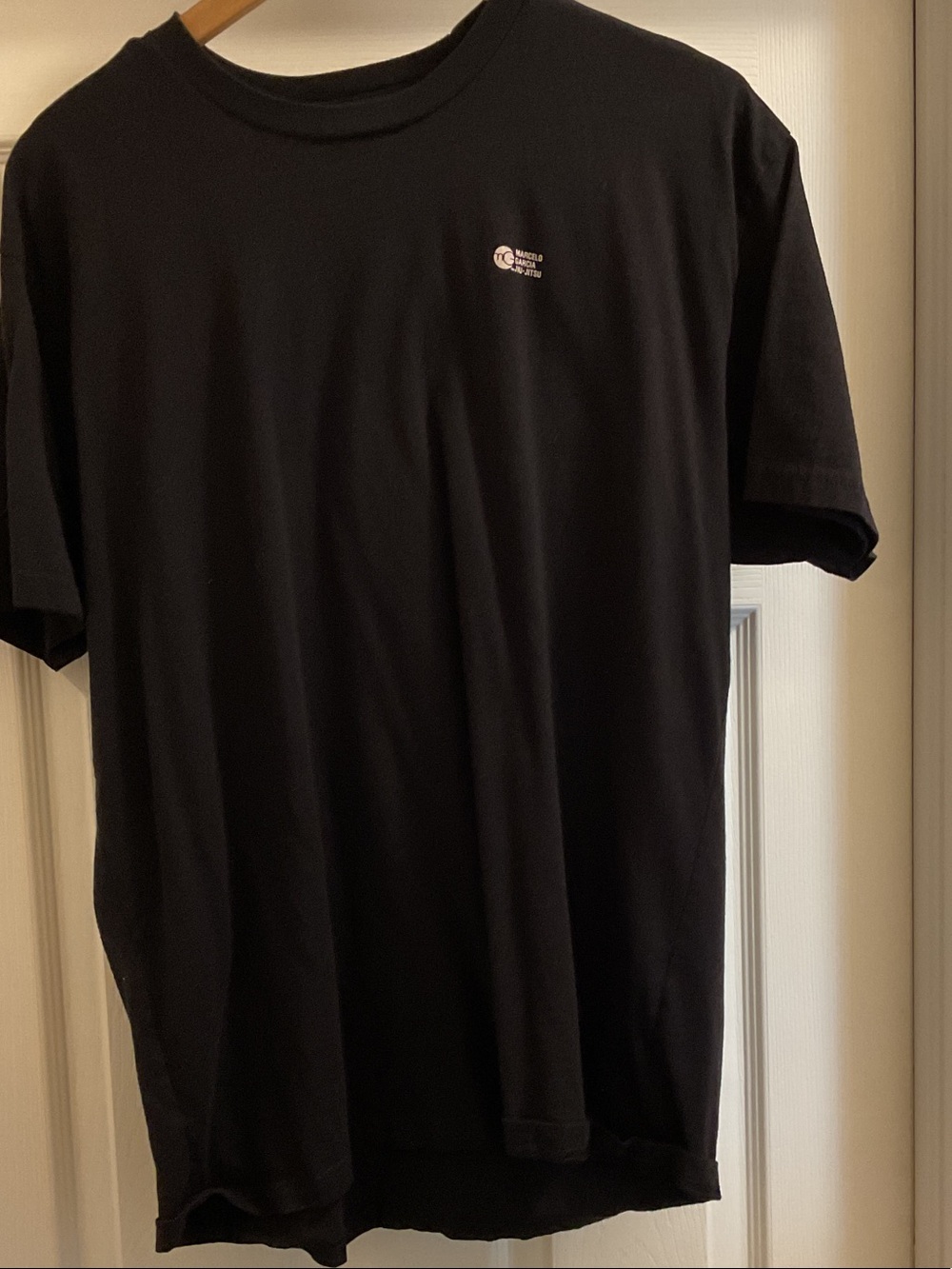 Marcelo Garcia Logo Black Crewneck Tee